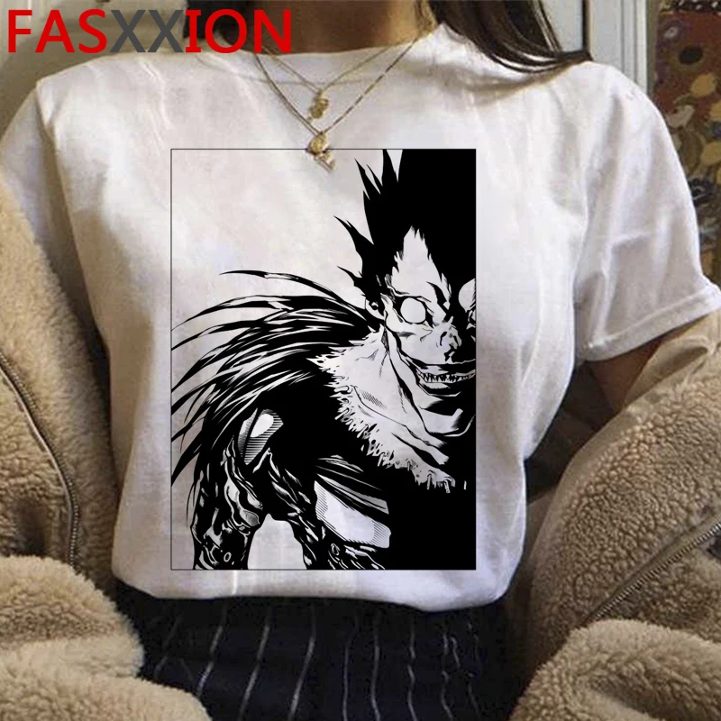 

Death Note t-shirt women harajuku kawaii aesthetic plus size tumblr graphic tees women top tees harajuku kawaii