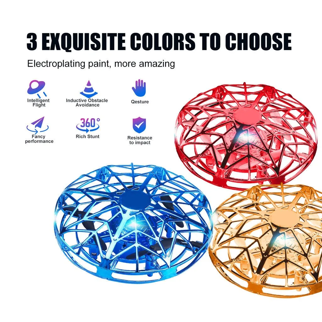 Летающий вертолет мини-Дрон высота удержания индукционный воздушный