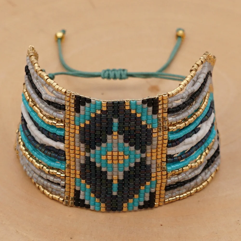 

Go2boho Handmade Bracelet For Men Jewelry Gift 2020 Fashion Miyuki Beach Jewellery Boho Ethnic Bracelets For Women Wholesale