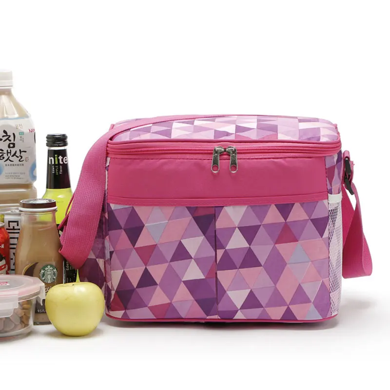 21L Oxford Thermal PEVA Pearl Cotton Lunch Bags for Kids Food Picnic Cooler Insulated Storage Fresh keeping | Багаж и сумки