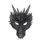 Креативная маска дракона, реквизит для игры на Хэллоуин, костюм животного для взрослых, маска для головы животного
