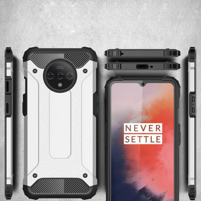 Защитный чехол s для One Plus 7T Pro 7 6 6T 5T ударопрочный гибрид телефона Гибридный