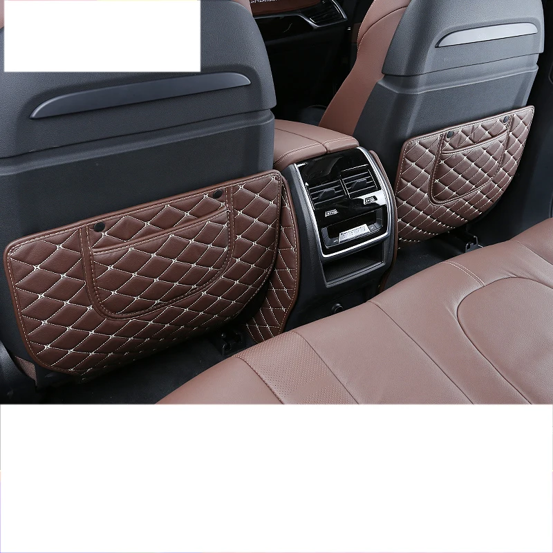 

Leather Car Seat Anti-kick Mat Armrest carpet for Bmw X5 X7 G05 G07 2019 2020 2021 2022 m performance sport accessories rear
