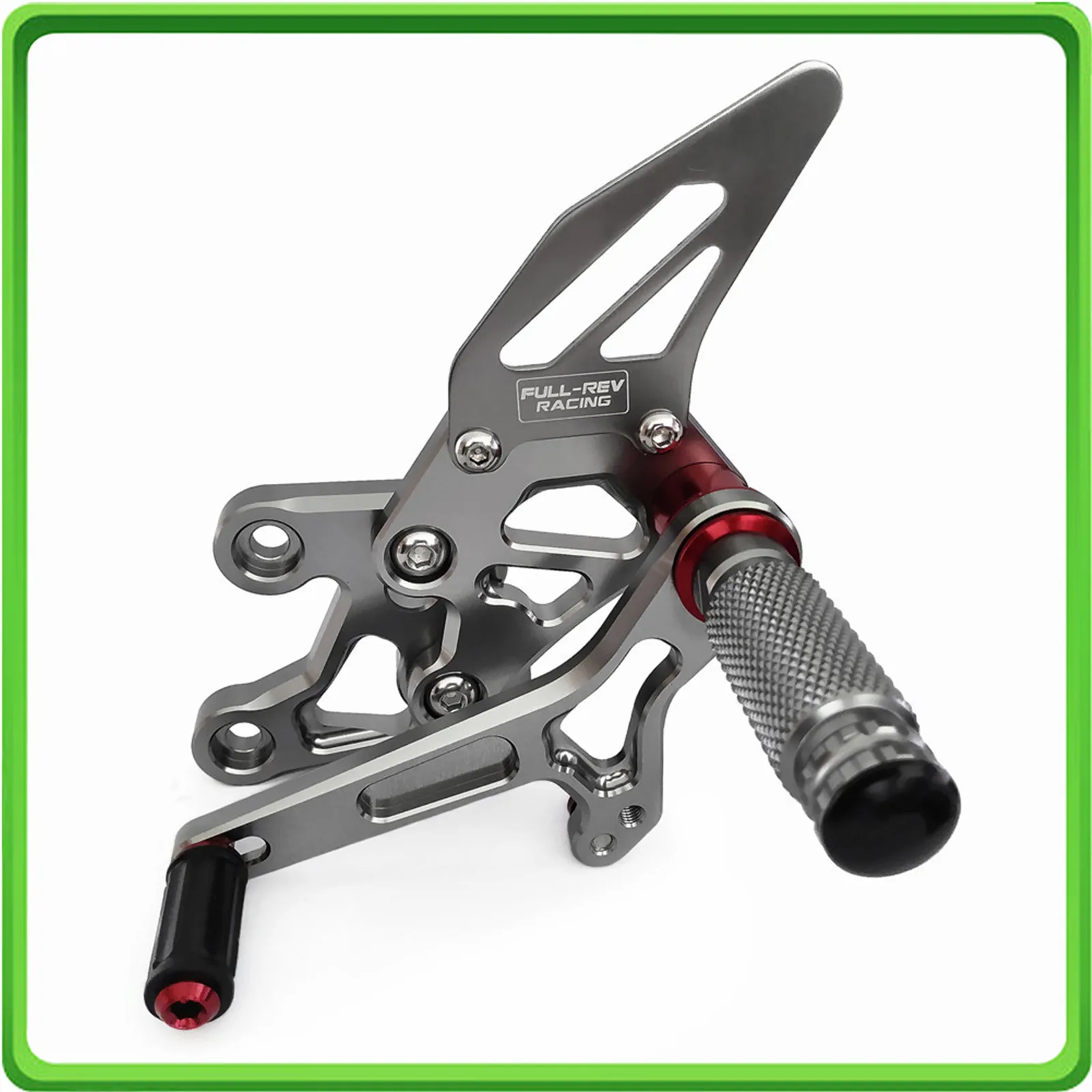 Rearsets задний комплект наборы подставка для ног колышки педаль Yamaha FZ1 2006 2007 2008 2009 2010