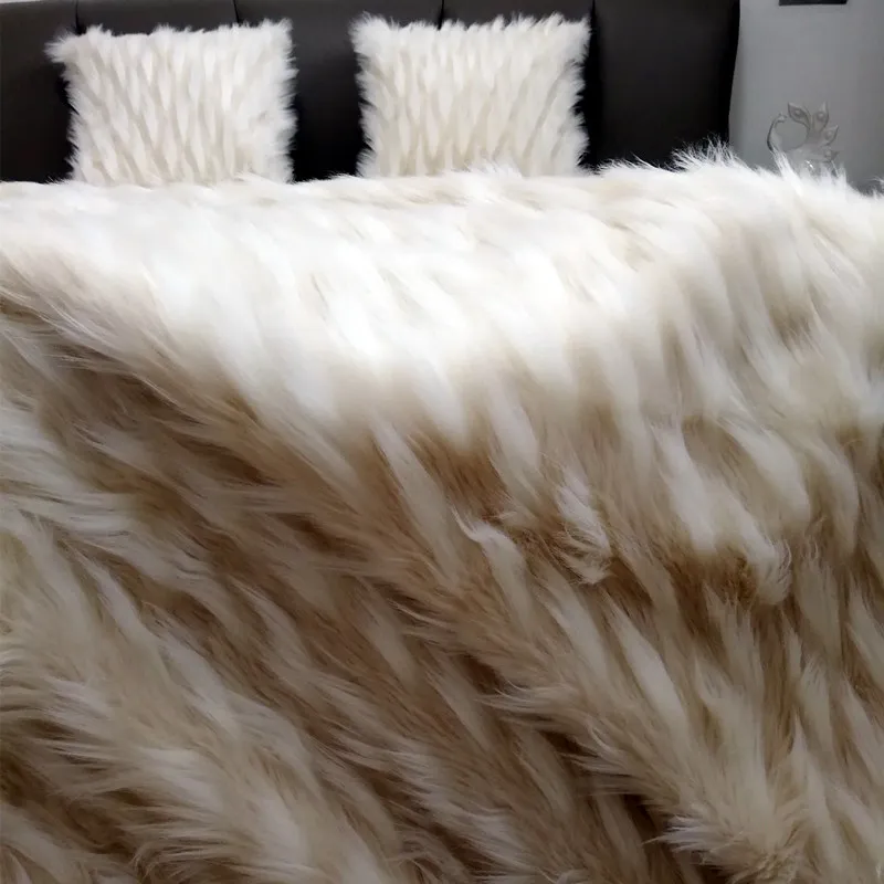 Корейский Роскошный Пушистый Плюшевый диванная подушка крышка Новая мягкая