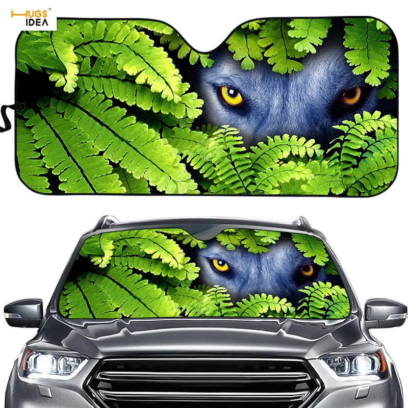 

Jungle Animals Print Car Sunshade Auto Window/Windshield Visor Automotive Windshields Universal Fit Auto Accessories