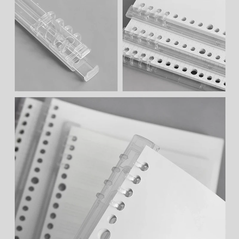 10 шт. круги с отрывными листами Бумага вязка Пластик связующего отверстия для