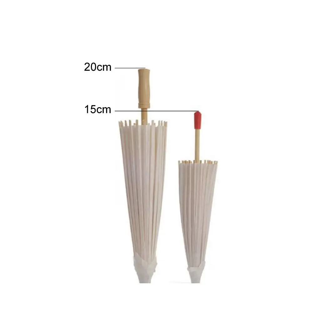 

Chinese Style Vintage DIY Paper Umbrella Wedding Decor Tasseled Umbrella Yarned Chinese Classical Oil-paper Umbrella Parasol