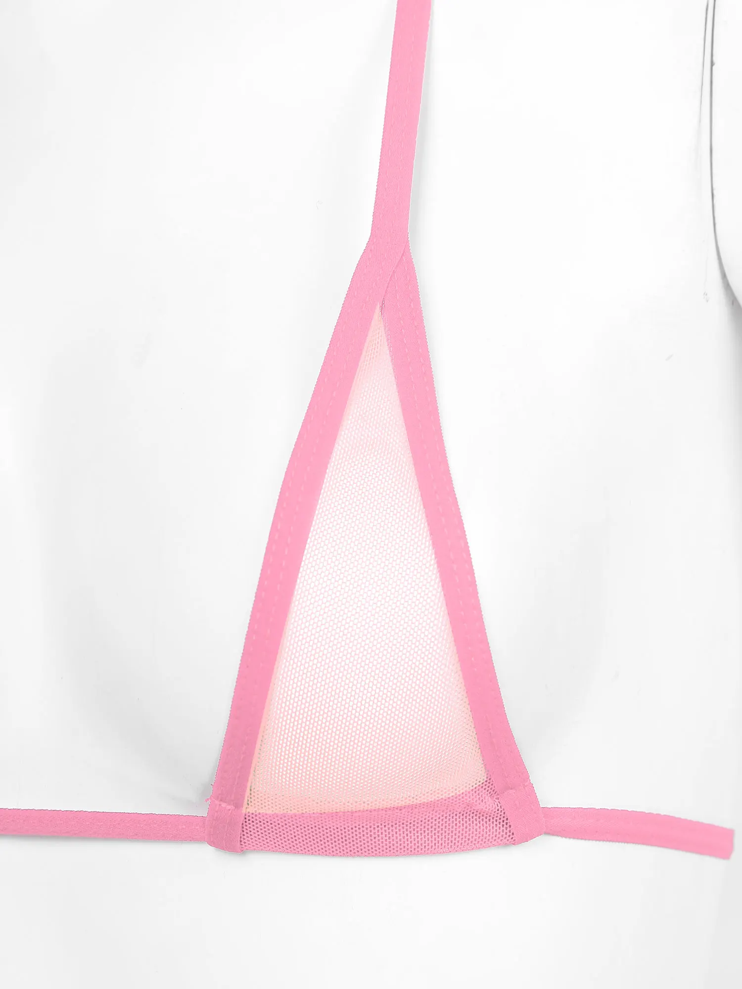 

Sexy Womens Lingerie Mini Micro Sheer Bikini Set See Through Bikinis Mesh Bra Top with G string Thong Briefs Panties Sexy Suit