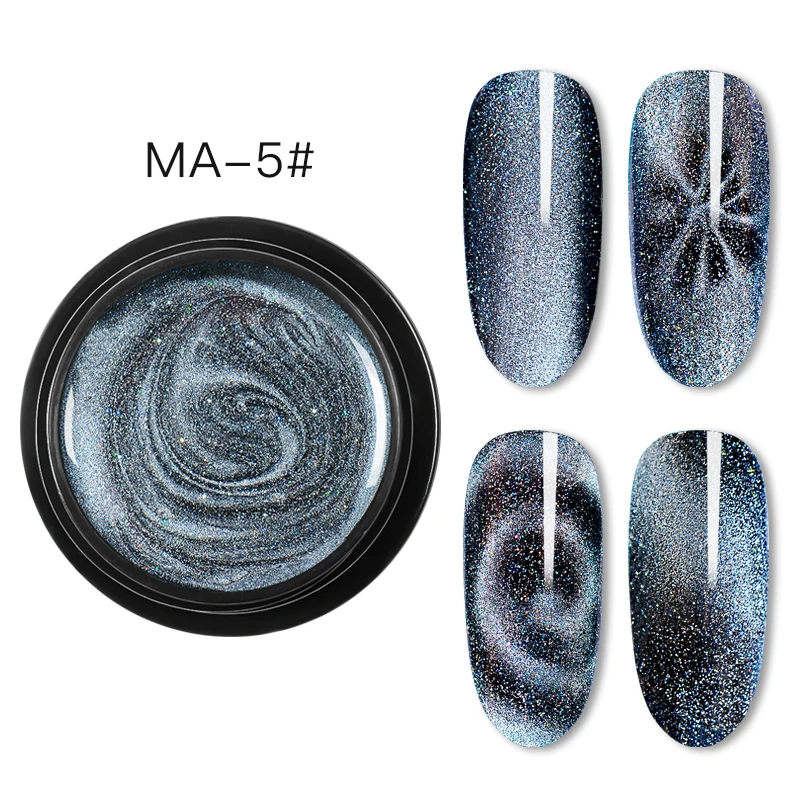AW1419 MEET ACROSS 7D Магнитный Гель-лак для ногтей длительный Сияющий 7 мл глаз хамелеона кота Дизайн ногтей гель замачиваемый УФ светодиодный Гель-лак - Цвет: AW1419