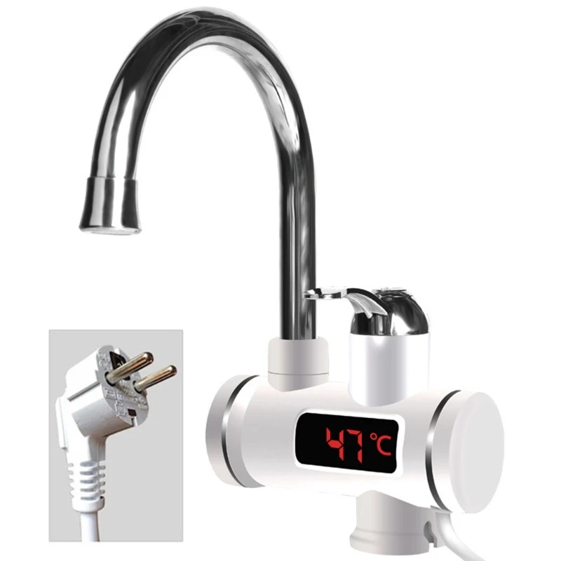 

Emperature Display Instant Hot Water Faucet Electric Tap Water Instant Hot Faucet ,Hot and Cold Water Dispenser Faucet 37ME