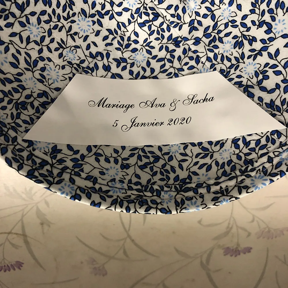Светильник kippahs из тяжелого льна серого цвета с темно-серым вышитым логотипом