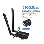 Двухдиапазонный беспроводной настольный PCIe для Intel AX200 Pro карты 802.11ax 2,4G5 ГГц BT 5,0 PCI Express WiFi 6 адаптер 3000 Мбитс