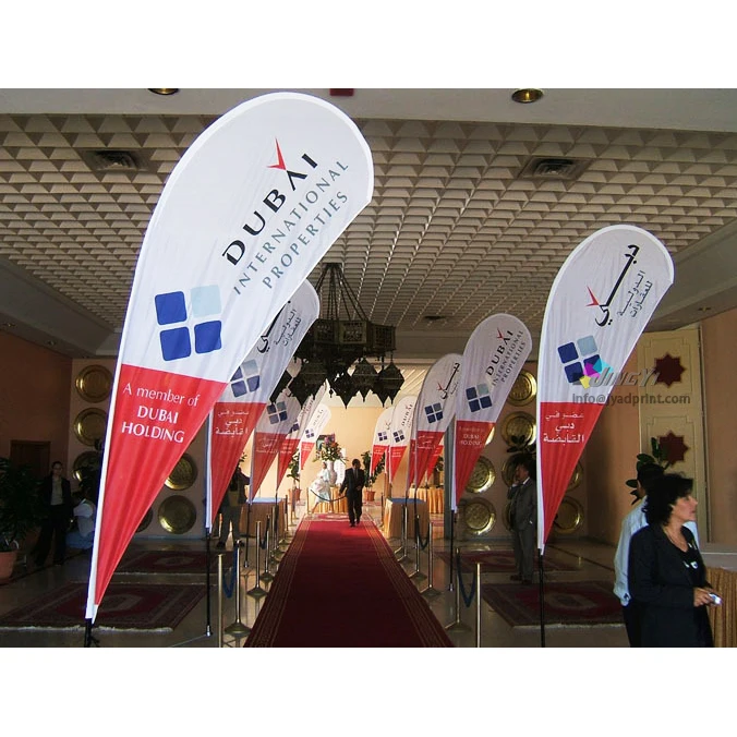 Пляжные флаги пользовательские каплевидные каплевидный баннер горячая