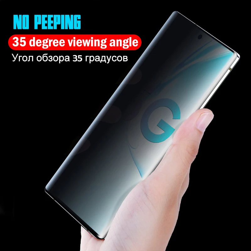 Гидрогелевая пленка с полным покрытием для Samsung Galaxy S10 S20 S9 S8 защитная экрана Note 20 10