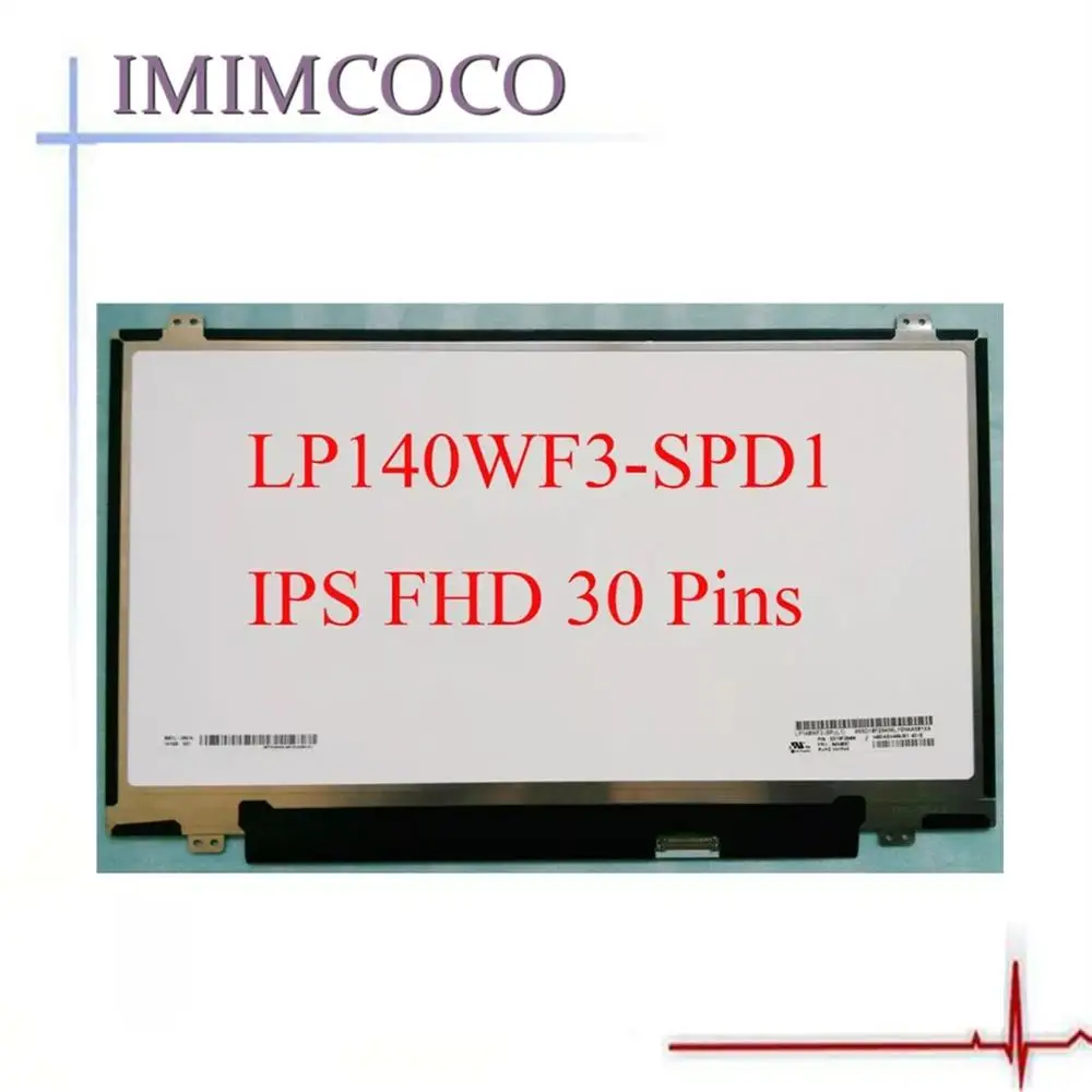 72% цветной LP140WF3 SPD1FIT экрана ноутбука B140HAN02.0 NV140FHM N41 для LENOVO 04X0436 Dell Latitude E7440 E7450 1920*1080