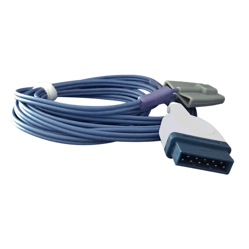 

Reusable Pediatric Silicone Soft Tip SpO2 Sensor Use 11 Pin for GE Marquette Patient Monitor with Nellcor OxiMax Module Option