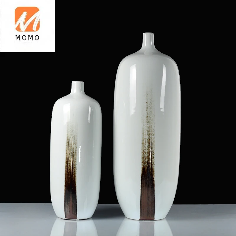 

Modern New Chinese Ceramic Vase Decoration Model Room Club Home Living Room TV Wine Cabinet Entrance Soft Outfit Decorations