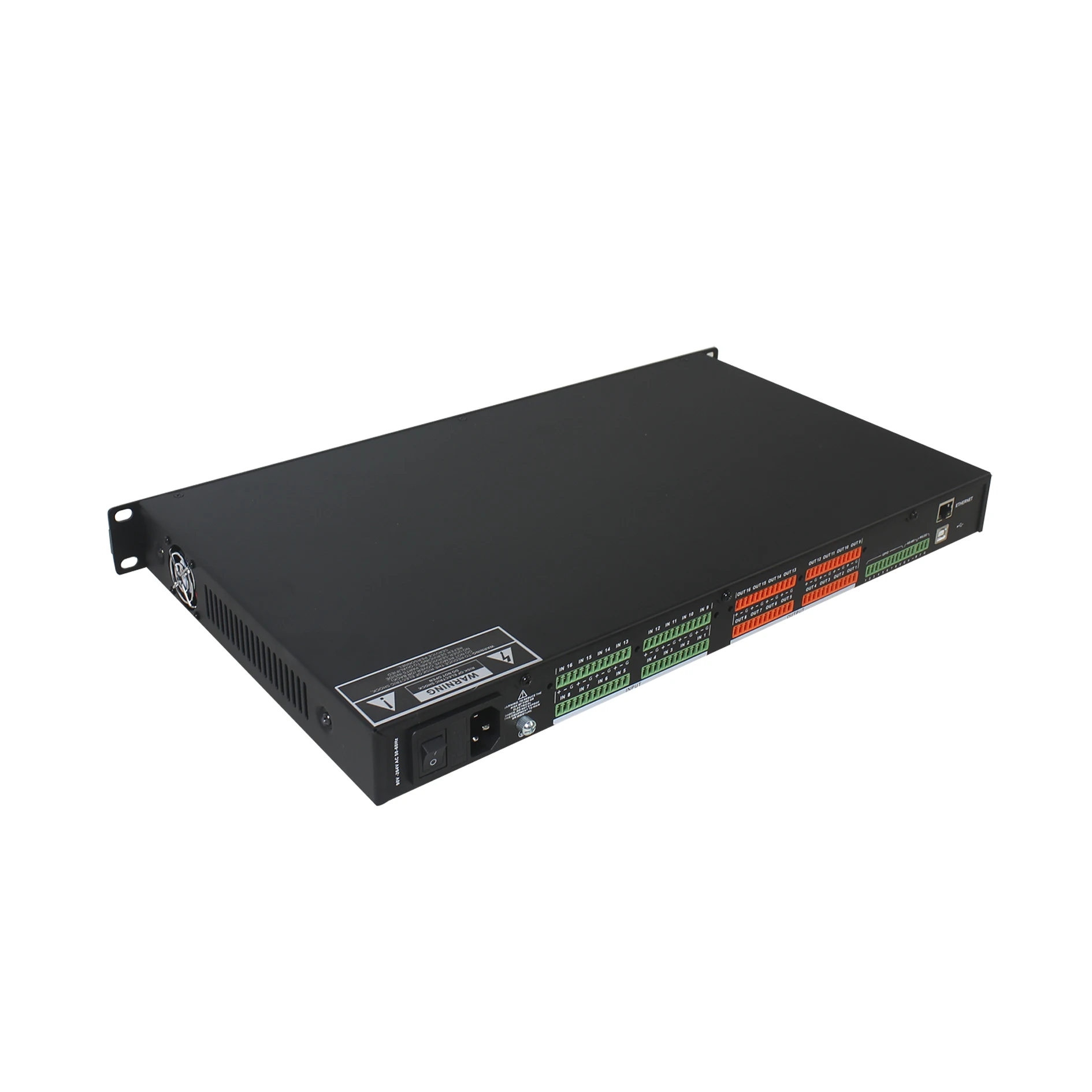 Профессиональный аудиопередатчик/преобразователь Данте 16 в out DSP и звуковой