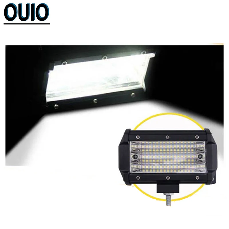 135 Вт 5 дюймов внедорожный Автомобильный светодиодный рабочий светильник бар 12V 24V