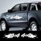 4x4 внедорожник пикап багажник фотообои для Ford Ranger Raptor Isuzu Dmax Nissan NAVARA наклейки для Toyota Hilux AmArok