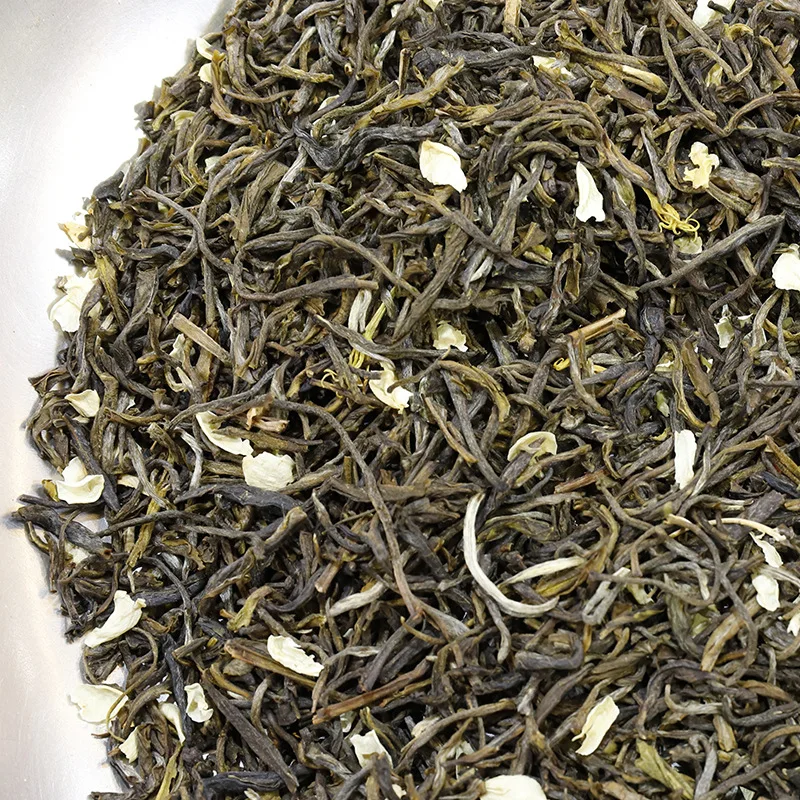 

2020 Китайский Жасмин, настоящий зеленый органический Новый жасминовый чай ранней весны для потери веса, зеленая еда, забота о здоровье