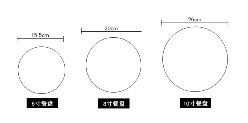 Креативная геометрическая форма Скандинавская паста круглое блюдо тарелка для