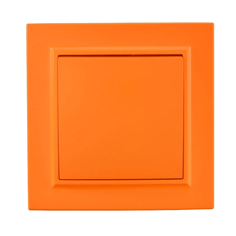 Выключатель света одна банда один способ красочный европейский стандарт DIY