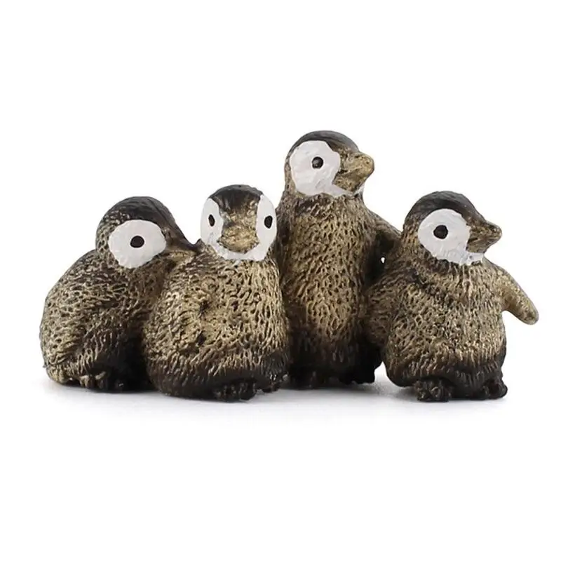 

Simulation plastic animal West Asia mare ostrich penguin toy static decoration buffalo cub education early B7R8