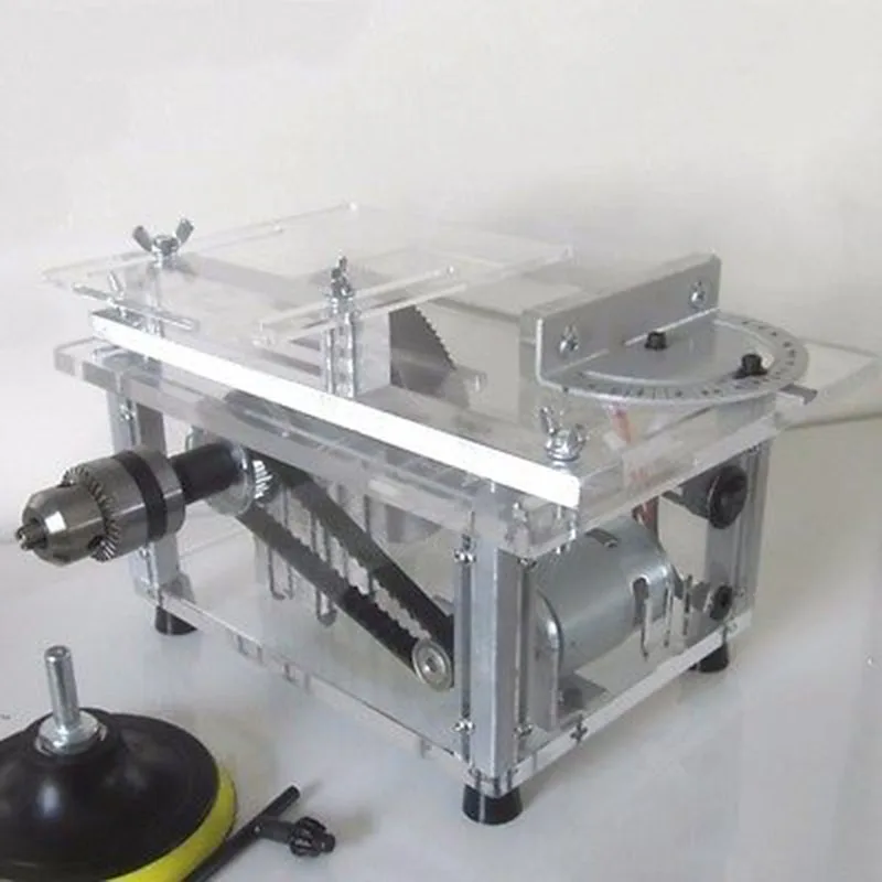 Многофункциональная акриловая портативная Настольная пила для резки мини