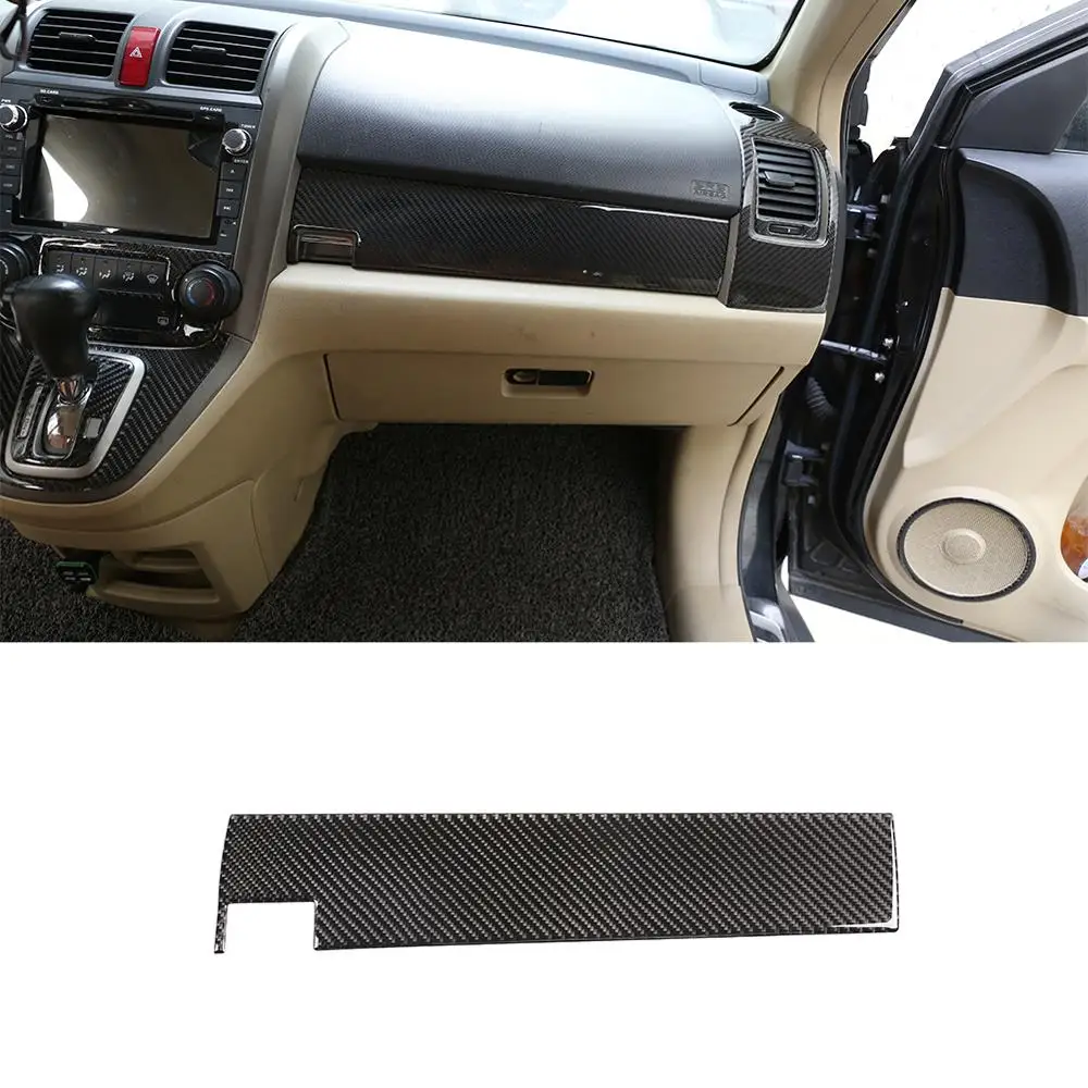 CRV углеродное волокно Co pilot коробка для хранения крышка ящик перчаток