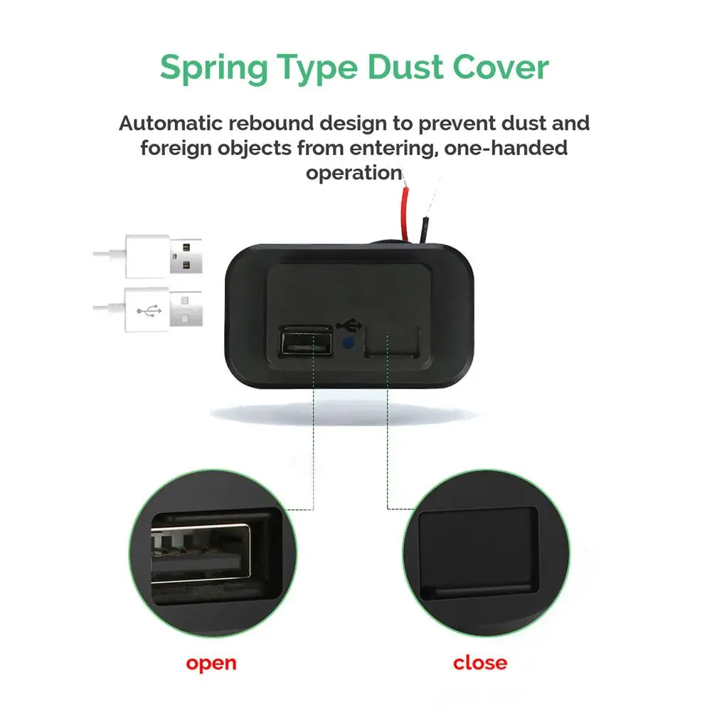 Автомобильное зарядное устройство с двумя USB-портами электрическая розетка