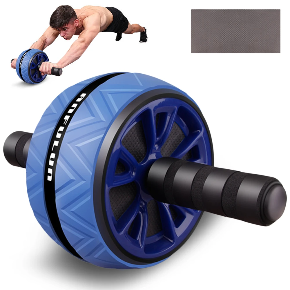 Тренировочное колесо для брюшного пресса оборудование фитнеса беззвучный ролик