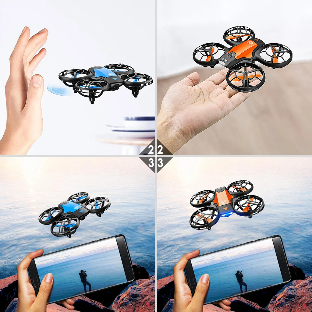 

Mini Rc Drone Remote Cotrol Quadcopter Aircraft Helicopter Headless Mode