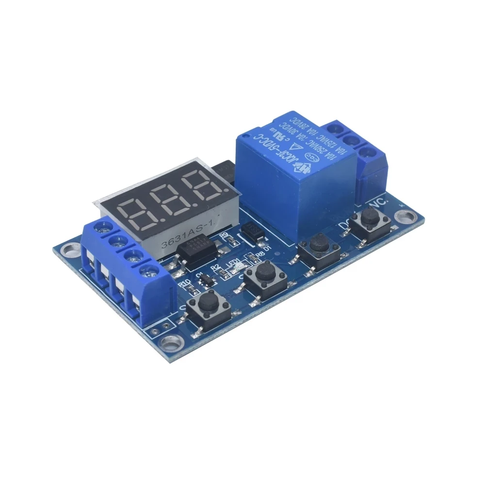 6-30V Модуль реле переключатель Время задержки срабатывания цепи таймер цикла