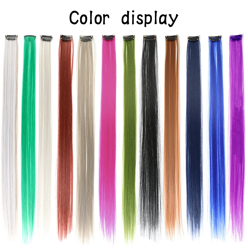 Прямые накладные волосы с эффектом омбре 36 цветов | Шиньоны и парики