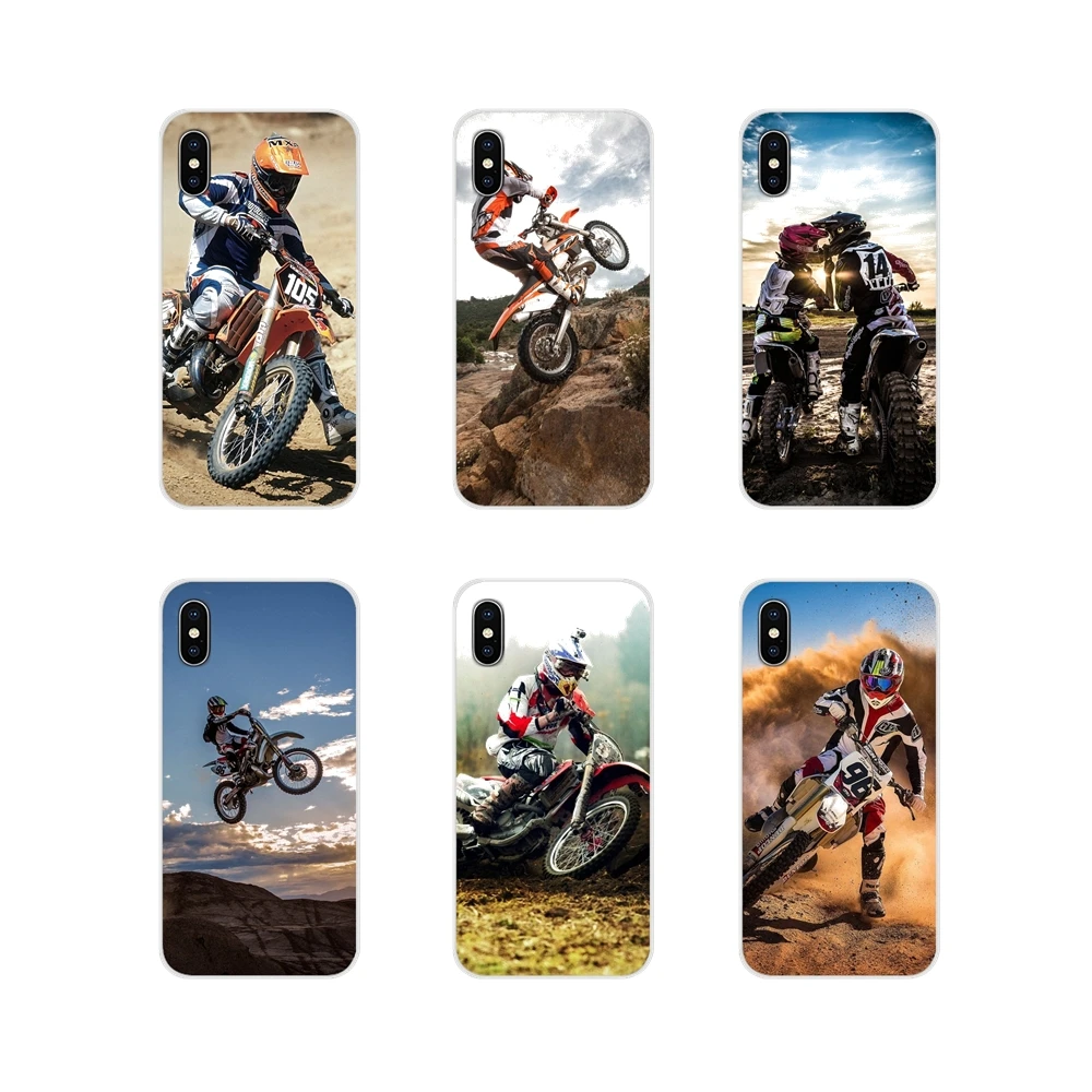 Чехол для мобильного телефона Xiaomi Redmi 4A S2 Note 3 3S 4 4X5 Plus 6 7 6A Pro Pocophone F1 Dirtbikes Moto Cross Classic