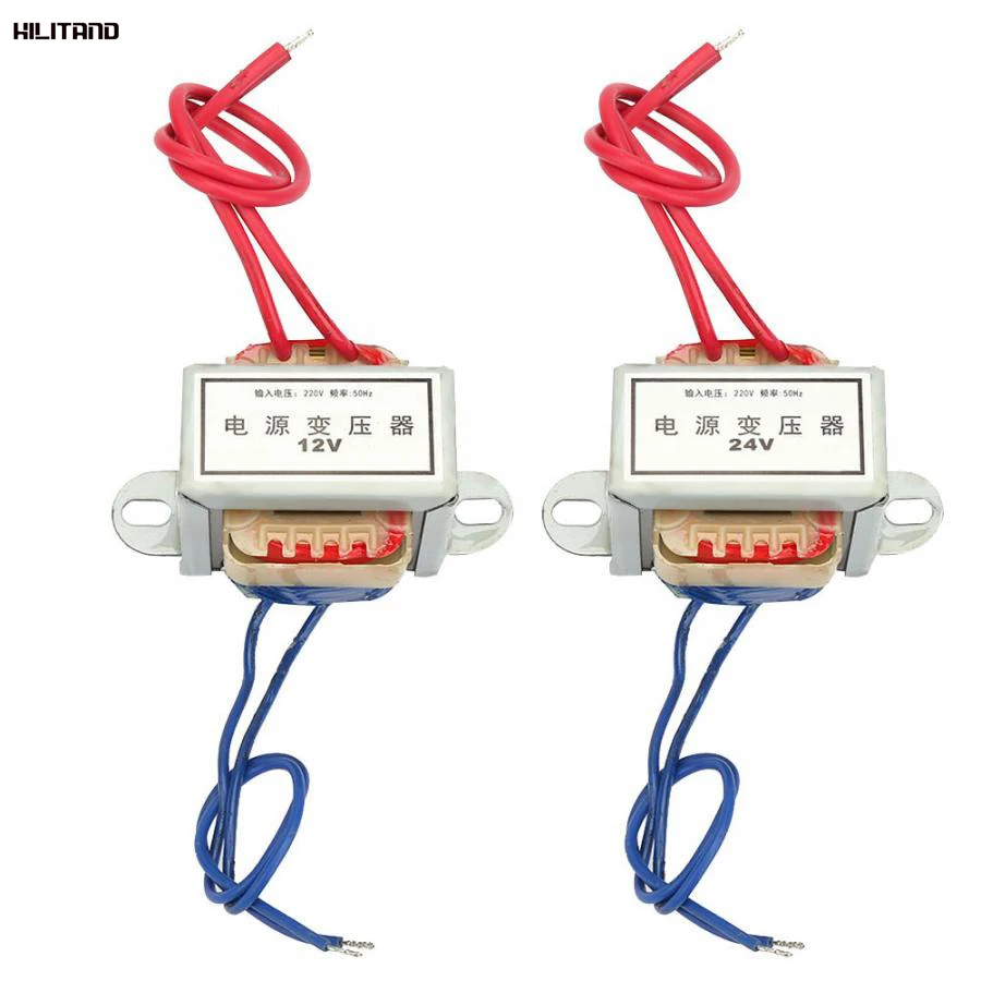 AC 12 V/24 V Выходное напряжение 5W вход 220V 50Hz Вертикальное Крепление одиночный силовой трансформатор устойчив к высокой температуре