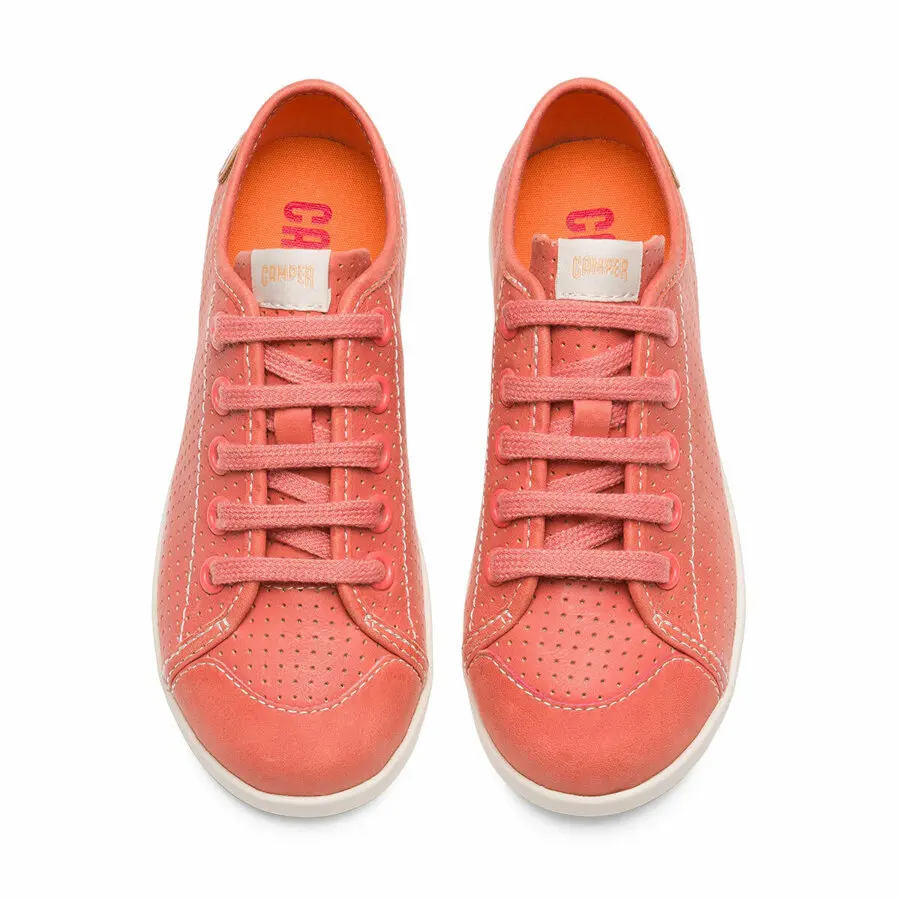 

Kids Sneakers Camper Noon Kids Pink Girl Sneaker Shoes