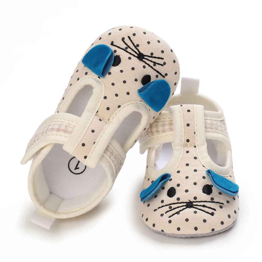 

Обувь для маленьких мальчиков и девочек, Осенняя обувь для малышей в кроватку, мультяшная нескользящая обувь на мягкой подошве для первых ш...