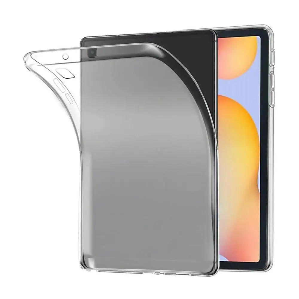 

Чехол из термопластичного полиуретана для телефонов Samsung Galaxy Tab S6 Lite 10,4 дюймов SM-P610 SM-P615 Прозрачный ударопрочный планшет мягкий чехол для задней крышки для S6 lite 2020