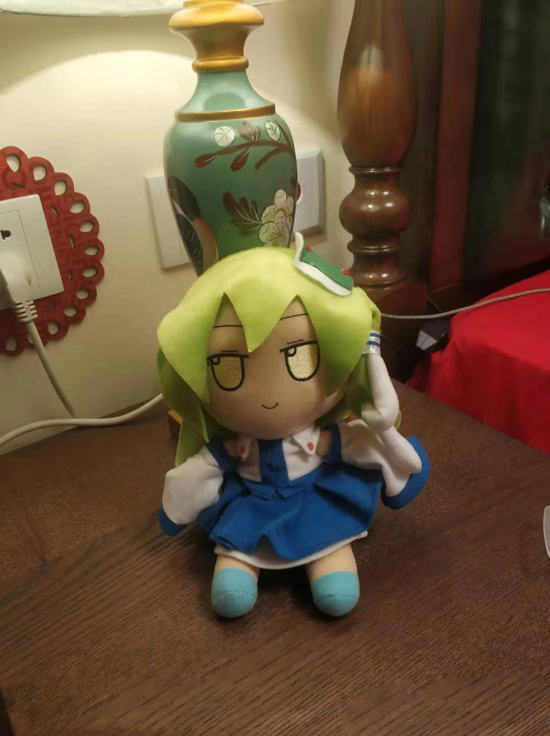 Милая плюшевая кукла для косплея из Аниме TouHou Project Cirno Kochiya Sanae Fumo Cosplay мягкая