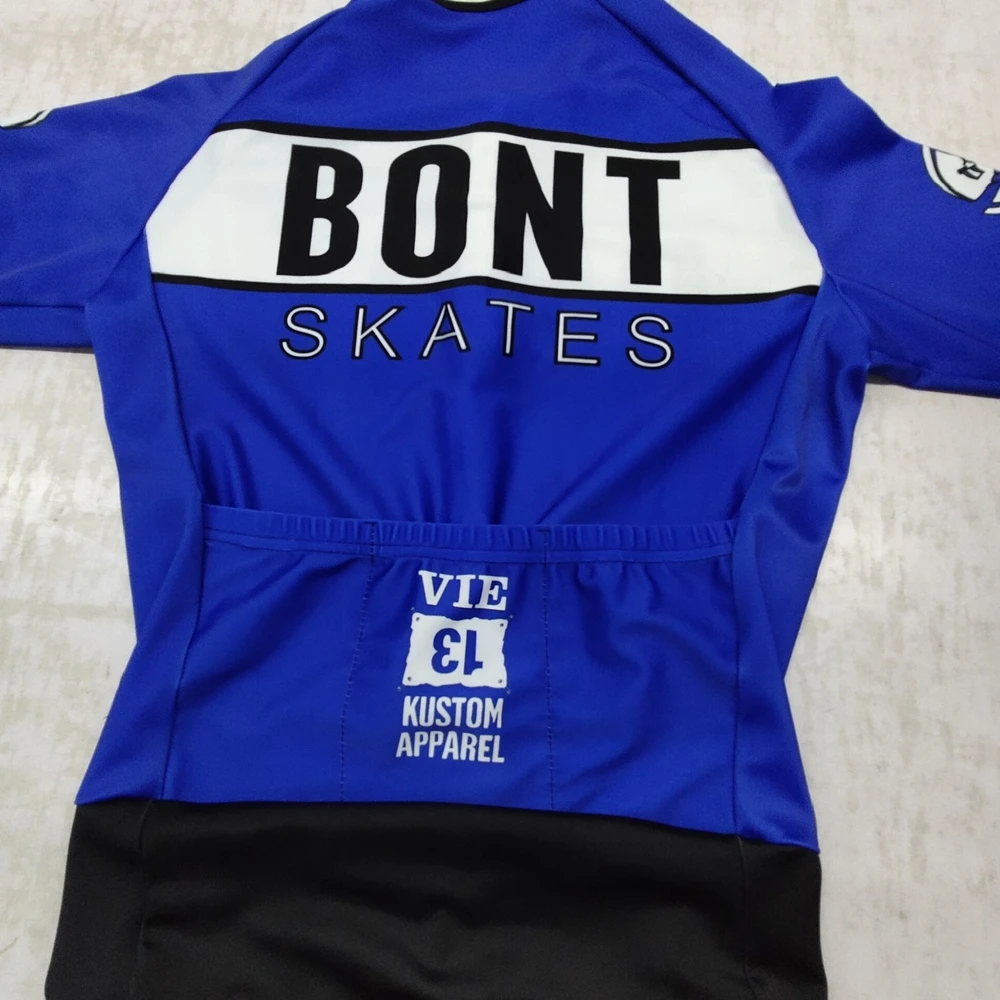 Костюм для триатлона мужской велосипедный комплект из Джерси с коротким рукавом