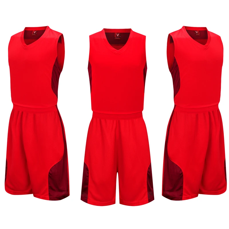 High quality Men Basketball Set Uniforms kits Sports clothes kids basketball jerseys college tracksuits DIY Customized name | Спорт и