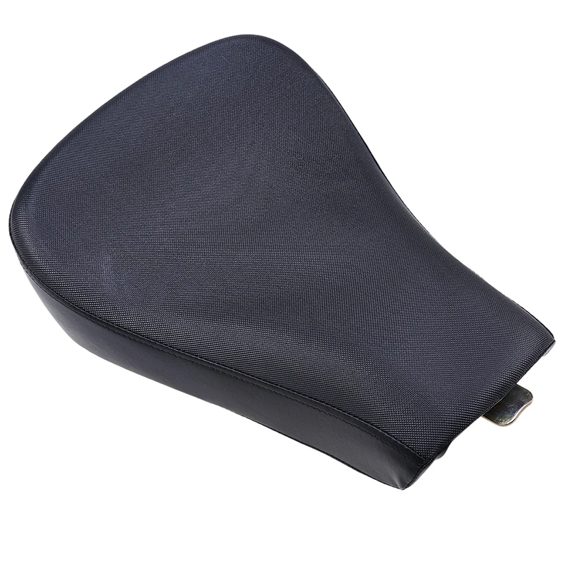 Модифицированное мотоциклетное сиденье для мотокросса Черное ПУ на заказ чоппер