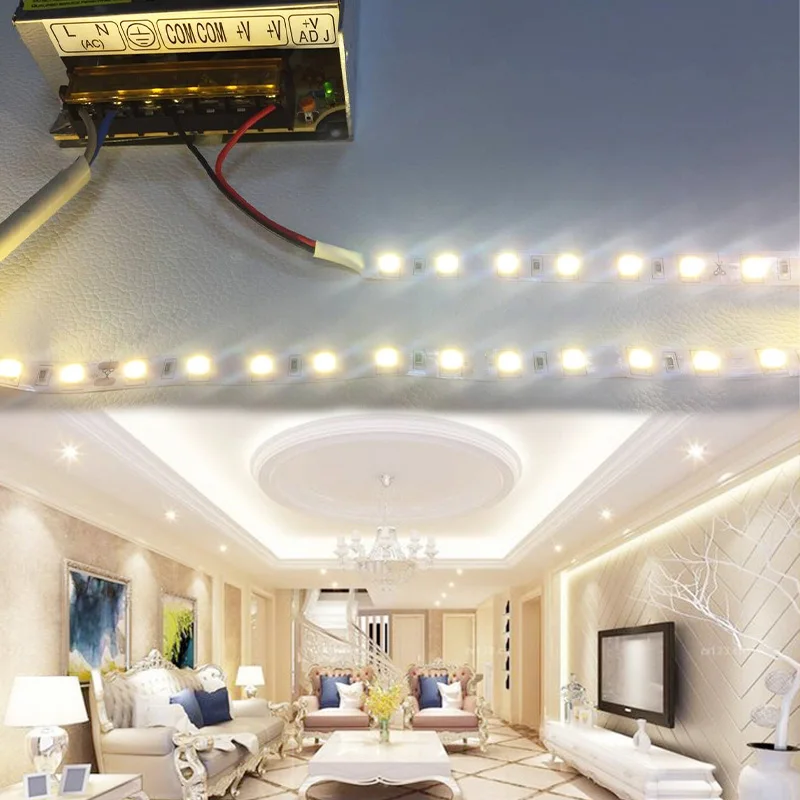 Светодиодная лента 5050 DC24V RGB светодиодный светильник Водонепроницаемая 60LED/M
