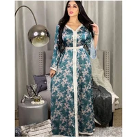 ramadam muslim fashion abaya dabai women dress cardigan islamic clothes indian dress eid mubarak floral print maxi femme kaftan