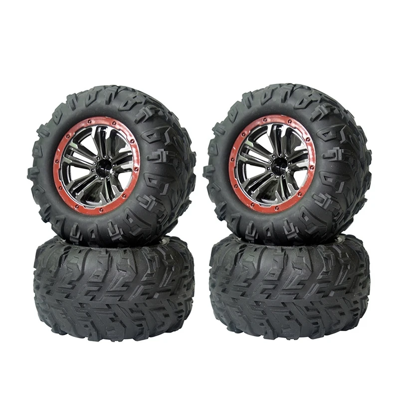 

4Pcs Wheel Tire Tyres for XLF X03 X04 X-03 X-04 1/10 RC Car Brushless Truck Spare Parts Accessories