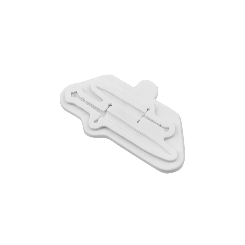 Рыцарские боевые мечи форма пищевого класса шоколад из силиконовой формы