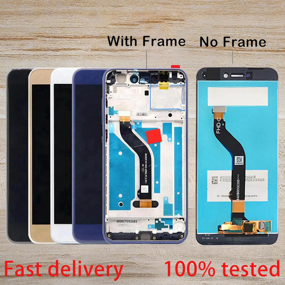 100% тестирование 5 0 ''ЖК дисплей для Huawei P8 Lite ЖК-дисплей с сенсорным экраном в